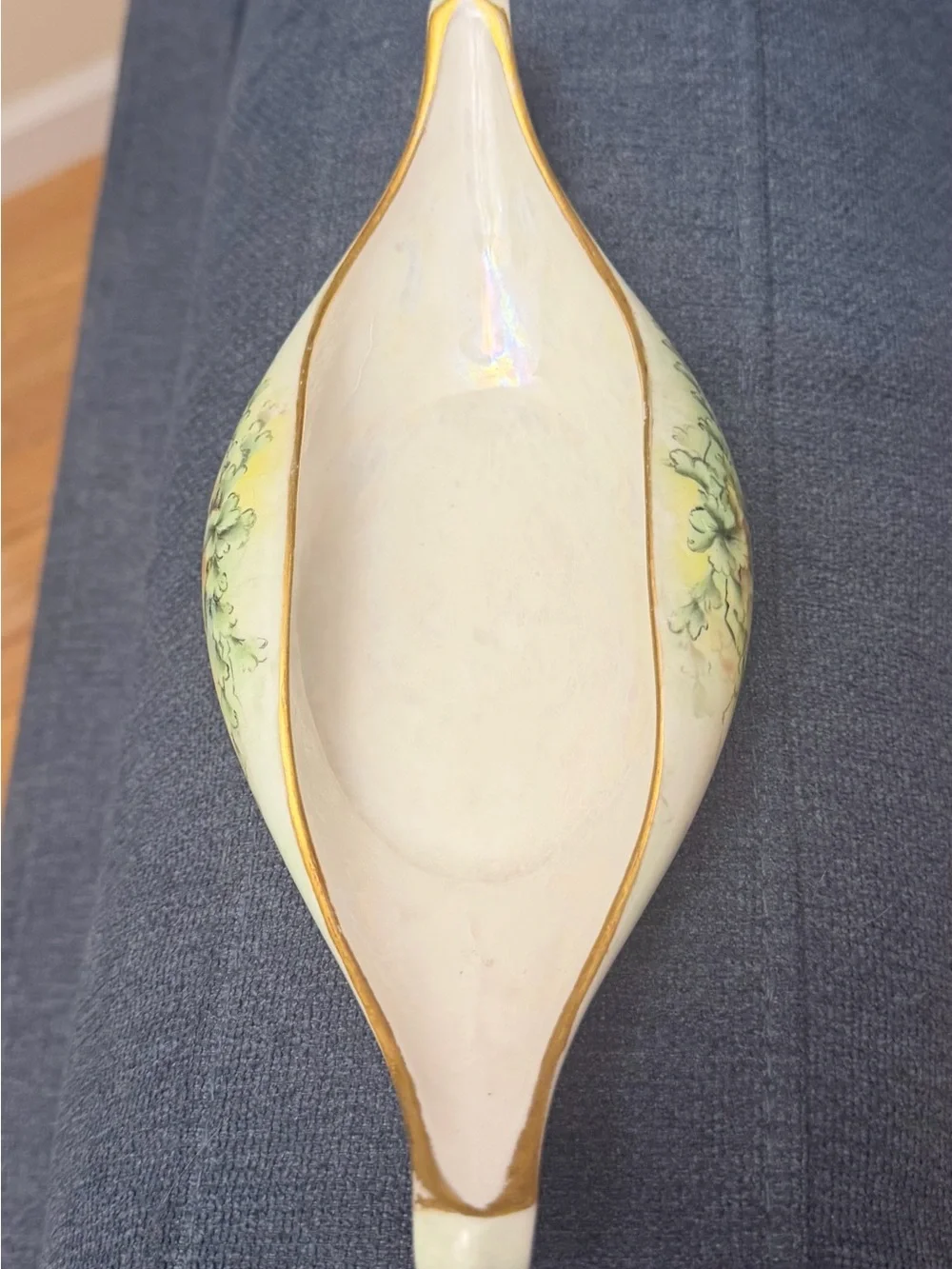 Antique Tressemanes & Vogt Limoges Hand-Painted Serving Dish